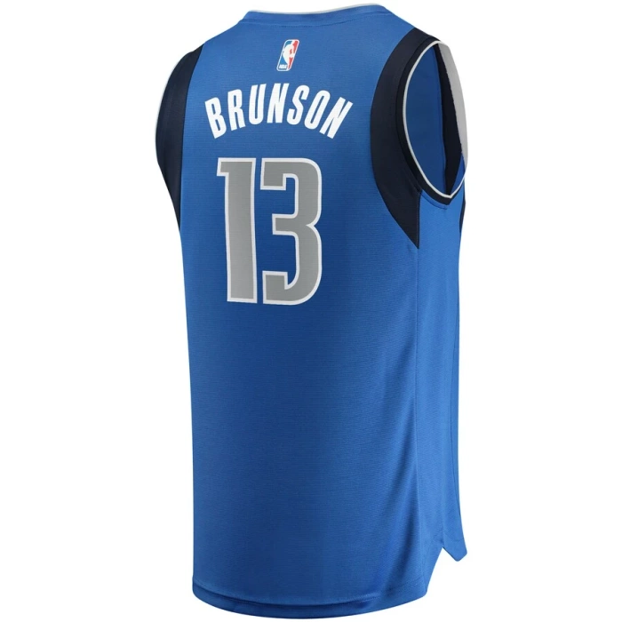 Fanatics koszulka koszykarska Replica Jersey NBA Icon Edition Dallas Mavericks Jalen Brunson blue