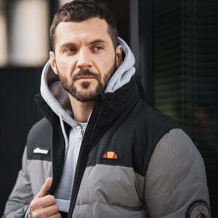 Kurtka zimowa męska Ellesse jacket Nebula black / reflective