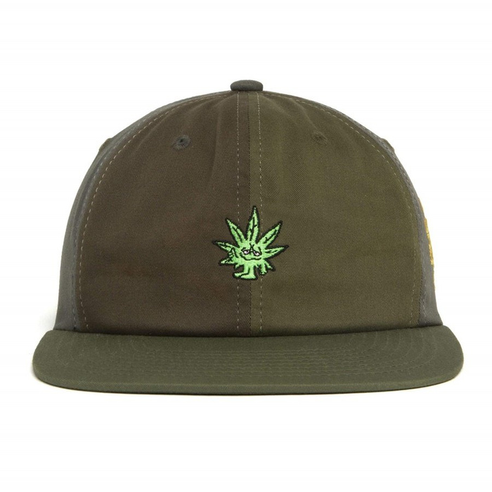 Czapka z daszkiem HUF snapback Easy Green Contrast olive / graphite