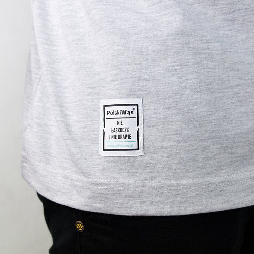 Polski Wąs t-shirt Just grey