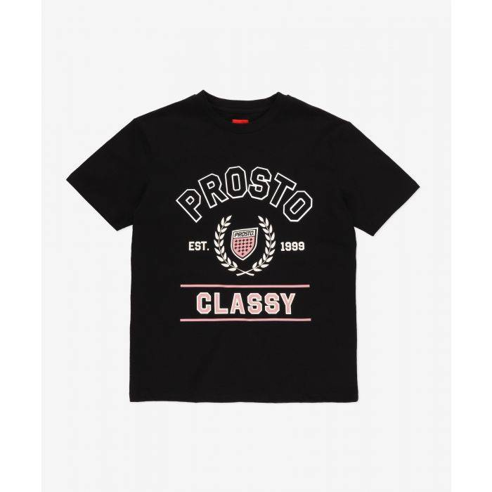 Koszulka damska Prosto Klasyk t-shirt Plumie black