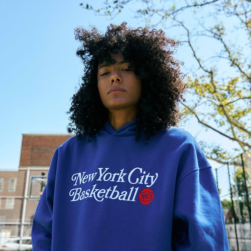 K1X bluza męska z kapturem NYC BB Hoodie blue