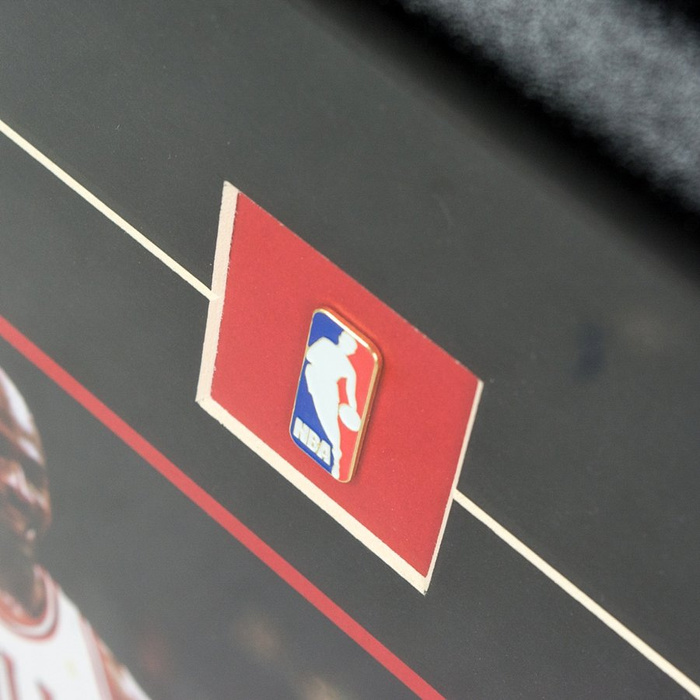 Mr Buzzer x MAT ramka kolekcjonerska Chicago Bulls Michael Jordan / Scottie Pippen 50 x 40cm
