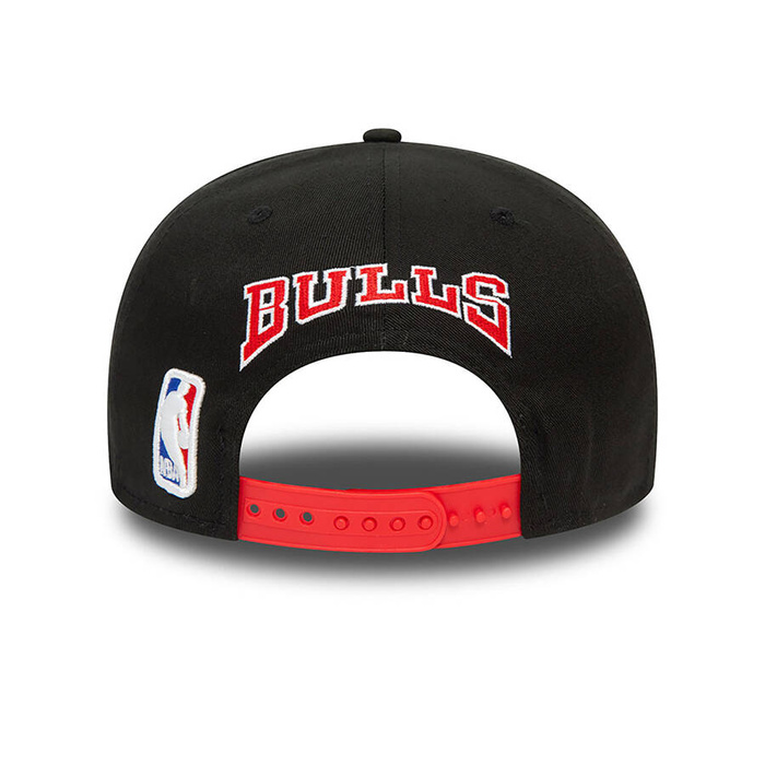 New Era czapka z daszkiem 9FIFTY Snapback NBA Rear Logo Chicago Bulls black