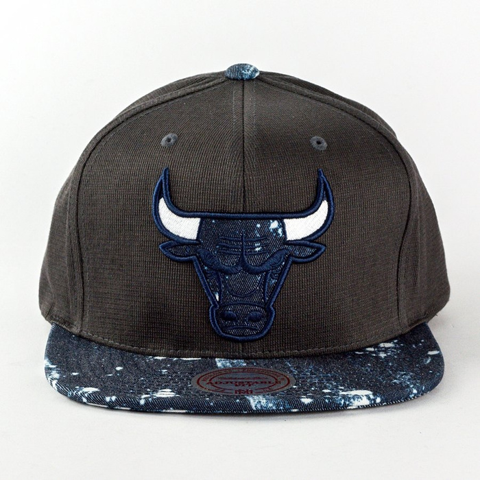 Czapka Mitchell and Ness snapback Stained Denim Chicago Bulls Earthtone Denim