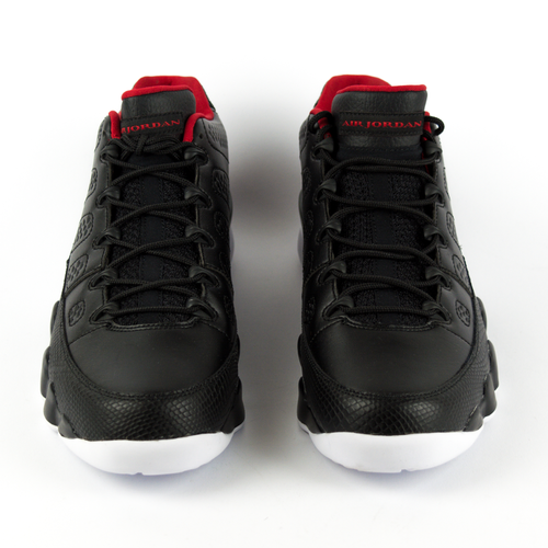Air Jordan 9 Retro Low Bred Black / University Red-White (832822-001)