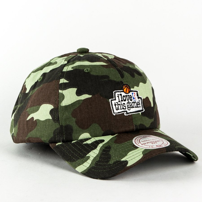 Mitchell and Ness strapback I Love This Game Low Pro camo