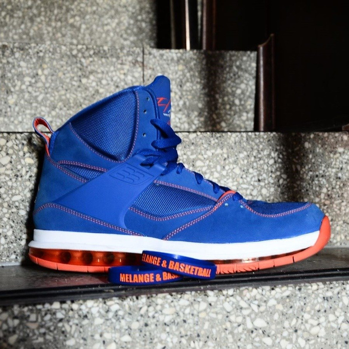Opaska na rękę MAT Wear opaska Melange&Basketball royal / orange