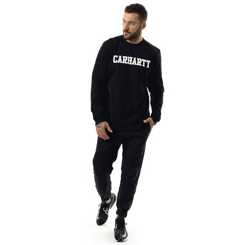 Carhartt WIP longsleeve College black / white