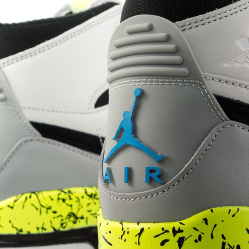  Buty do koszykówki Air Jordan Legacy 312 NRG "Billy Hoyle"  white / black-volt-vivid blue (AQ4160-107) TM