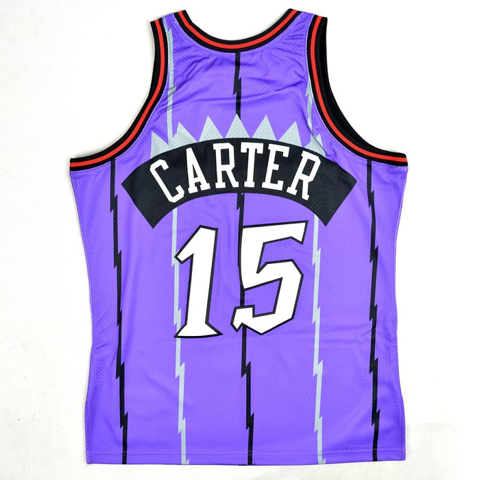 Mitchell and Ness authentic jersey HWC Toronto Raptors Vince Carter Rookie Season away 1998-99