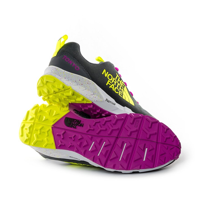 The North Face M Spreva Tokyo asphalt grey / glo pink (NF0A4PEIALR)