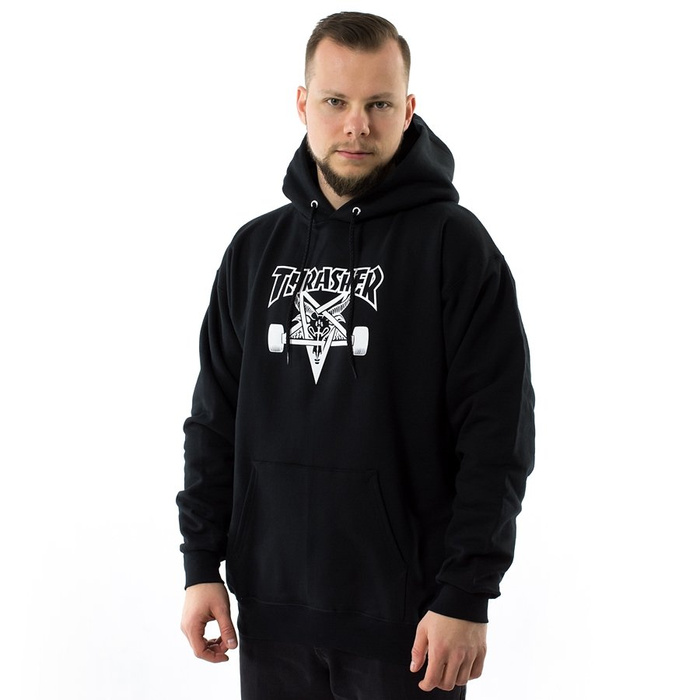 Bluza męska Thrasher hoody SK8 Goat black