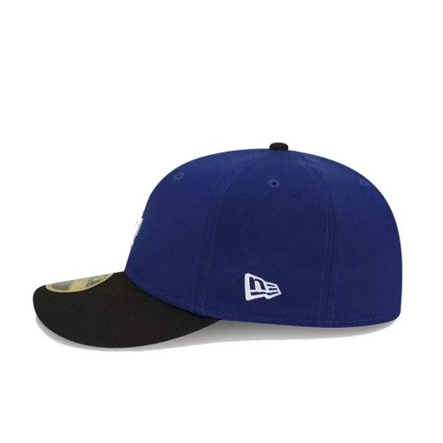 New Era fitted cap  59FIFTY Connect Low Profile MLB Los Angeles Dodgers black / blue