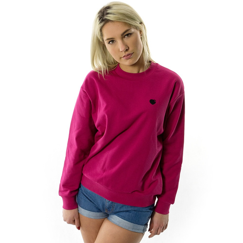 Bluza damska Carhartt WIP crewneck W' Hartt Sweat tango / black 