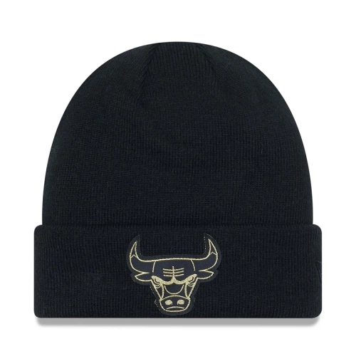 New Era beanie Badge Logo NBA Chicago Bulls black/ gold