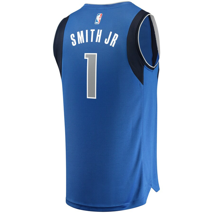 Fanatics Replica Jersey NBA Icon Edition Dallas Mavericks Dennis Smith Jr. blue