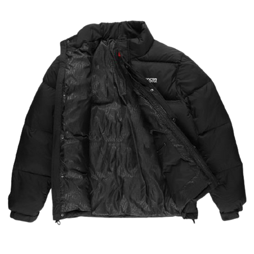 Prosto Klasyk kurtka zimowa męska Retro Puff Real Down black