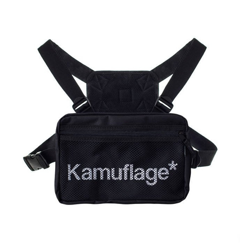 Saszetka na pierś Kamuflage* chest rig Classic V2 black / white