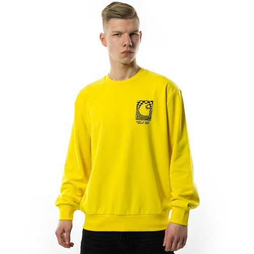 Bluza męska Carhartt WIP crewneck Body & Paint primula / black