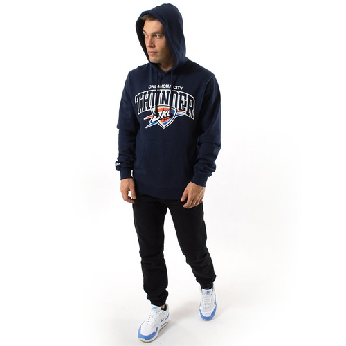Bluza męska Mitchell and Ness hoody Team Arch Oklahoma City Thunder navy