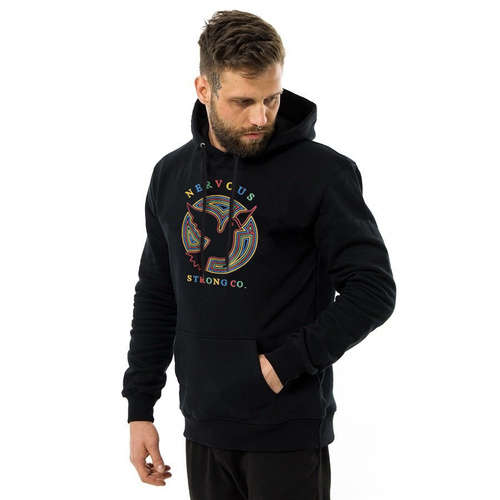 Nervous sweatshirt hoody Icon Tribe black