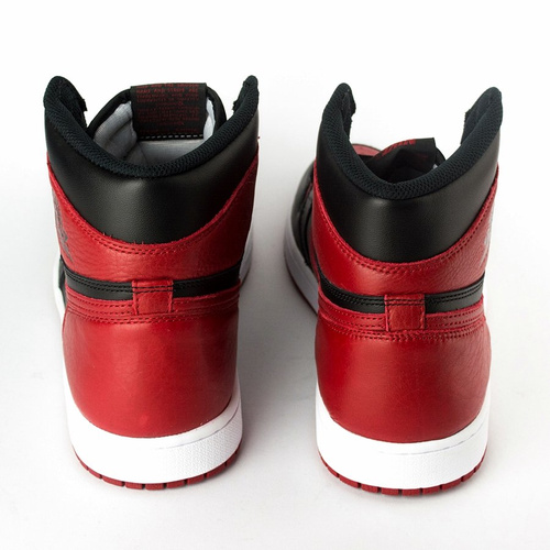  Buty do koszykówki Air Jordan 1 Banned Retro High OG black / varsity red / white (555088-001) TM