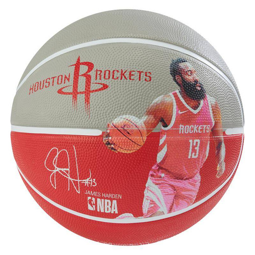 Spalding basketball NBA Player James Harden #13 size. 7 red / grey	