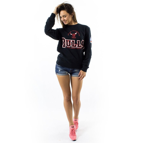 Mitchell and Ness sweatshirt crewneck Technical Foul Chicago Bulls black