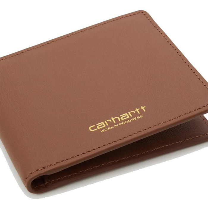 Carhartt WIP portfel Vegas Billfold Wallet cognac