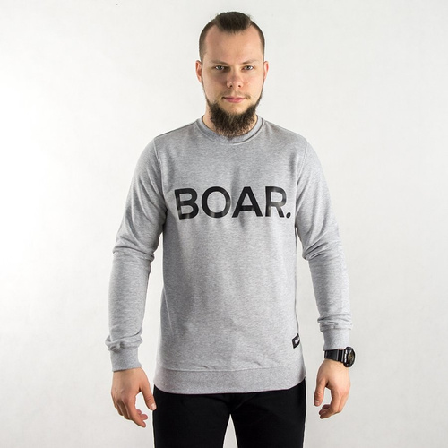 Bluza męska Boar Clothing crewneck Sulu grey heather