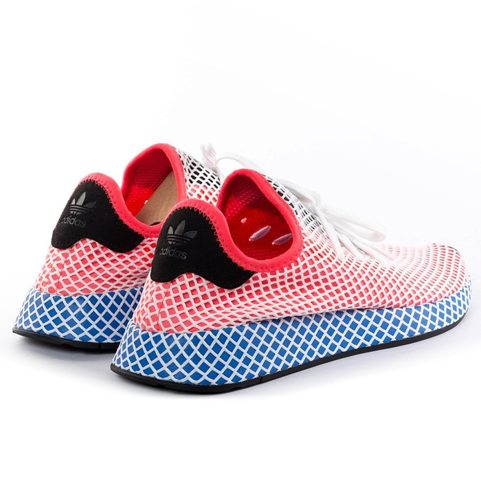 Buty męskie Adidas Originals Deerupt Runner solar red / solar red / bluebird (CQ2624) 40