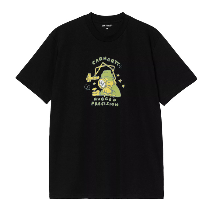 Carhartt WIP koszulka męska Precision Work black