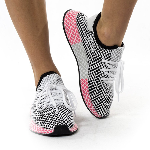 Buty damskie Adidas Originals Deerupt Runner black / core black / chalk pink (CQ2909) 40