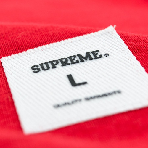 Supreme t-shirt logo red