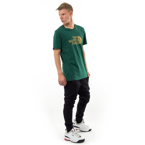 The North Face t-shirt M Easy night green / gold (T92TX3N3P)