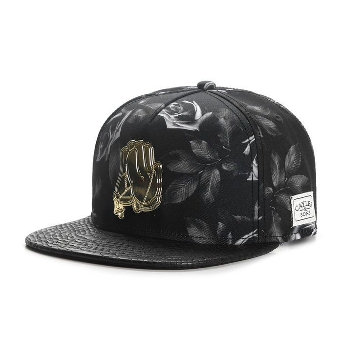 Czapka Cayler and Sons snapback Amen black / gold