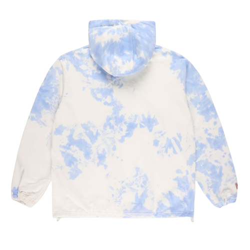 Bluza damska z kapturem Prosto Klasyk hoodIe Cloudet white / baby blue