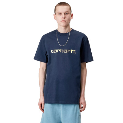 Carhartt WIP koszulka męska Script ink / air yellow