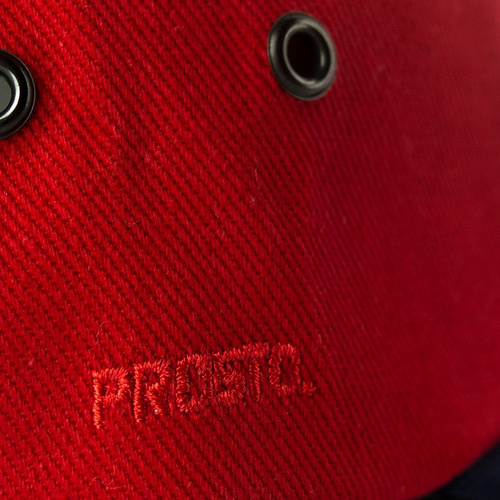 Prosto Klasyk 5-Panel Fatcap Divide navy / red / white