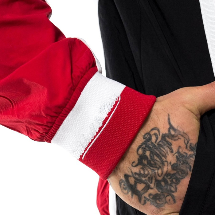 Mitchell and Ness kurtka męska NBA Authentic Warm Up Jacket Chicago Bulls red