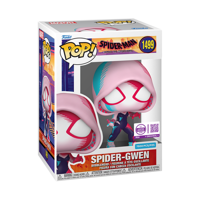 Funko Pop figurka kolekcjonerska Spider Gwen Across The Spiderverse Deco Elite edycja limitowana 7500szt.