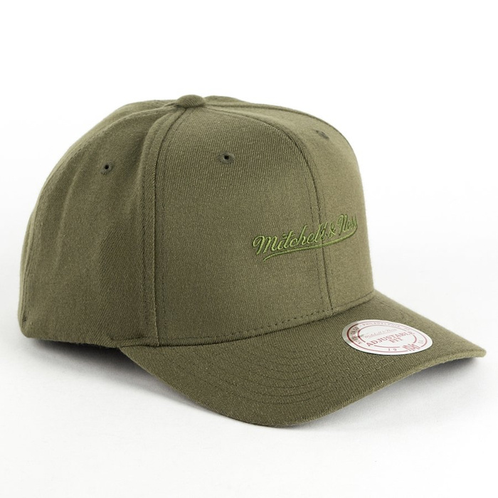 Czapka Mitchell and Ness dad cap Tonal Logo High Crown 110 M&N Logo olive
