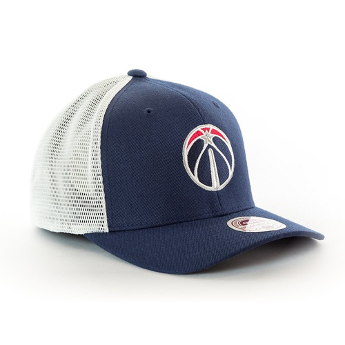 Mitchell and Ness trcuker flexfit Washington Wizards navy