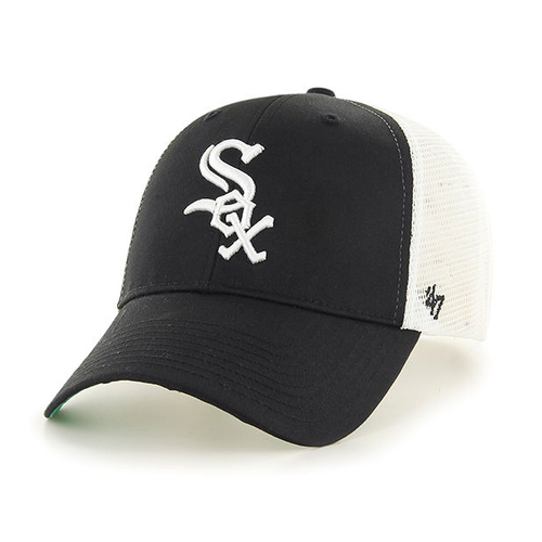 Czapka z daszkiem 47 brand trucker snapback Branson Chicago White Sox black / white