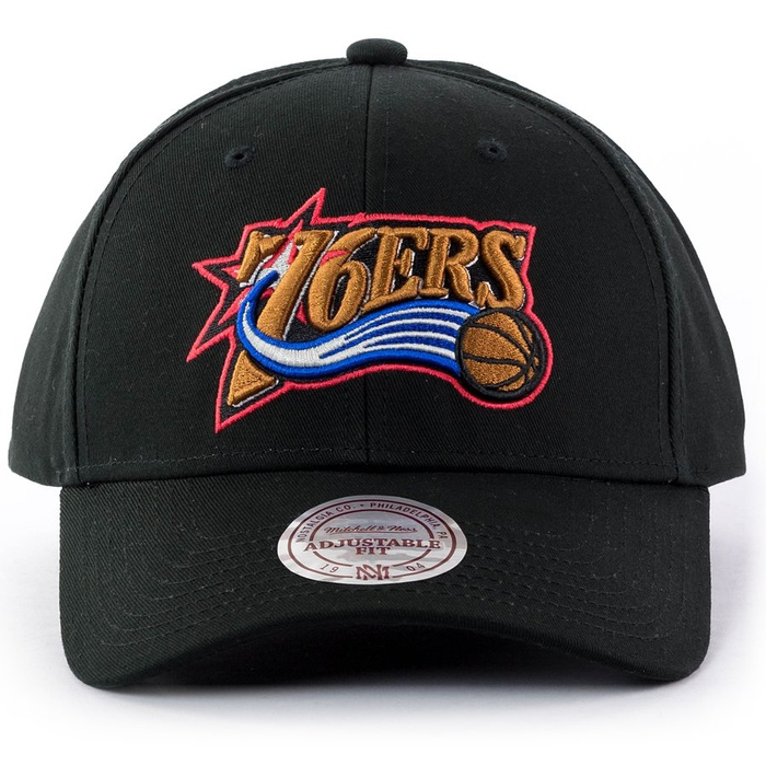 Mitchell and Ness snapback Team Logo Low Pro Philadelphia 76ers black