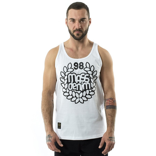 Koszulka męska Mass Denim tank top Base white $