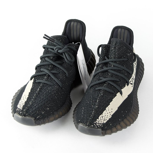Adidas Originals Yeezy Boost 350 V2 black / white (BY1604)