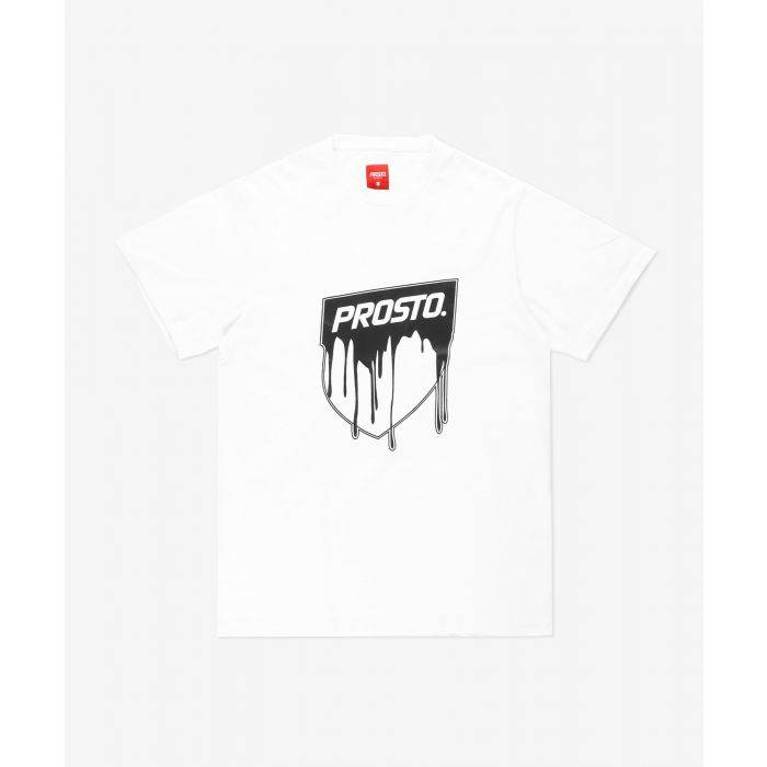 Prosto Klasyk Koszulka męska  t-shirt Paint white