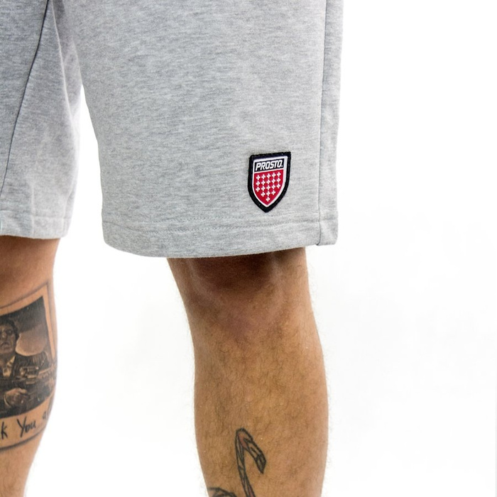 Krótkie spodnie Prosto Klasyk sweatshorts Shote grey